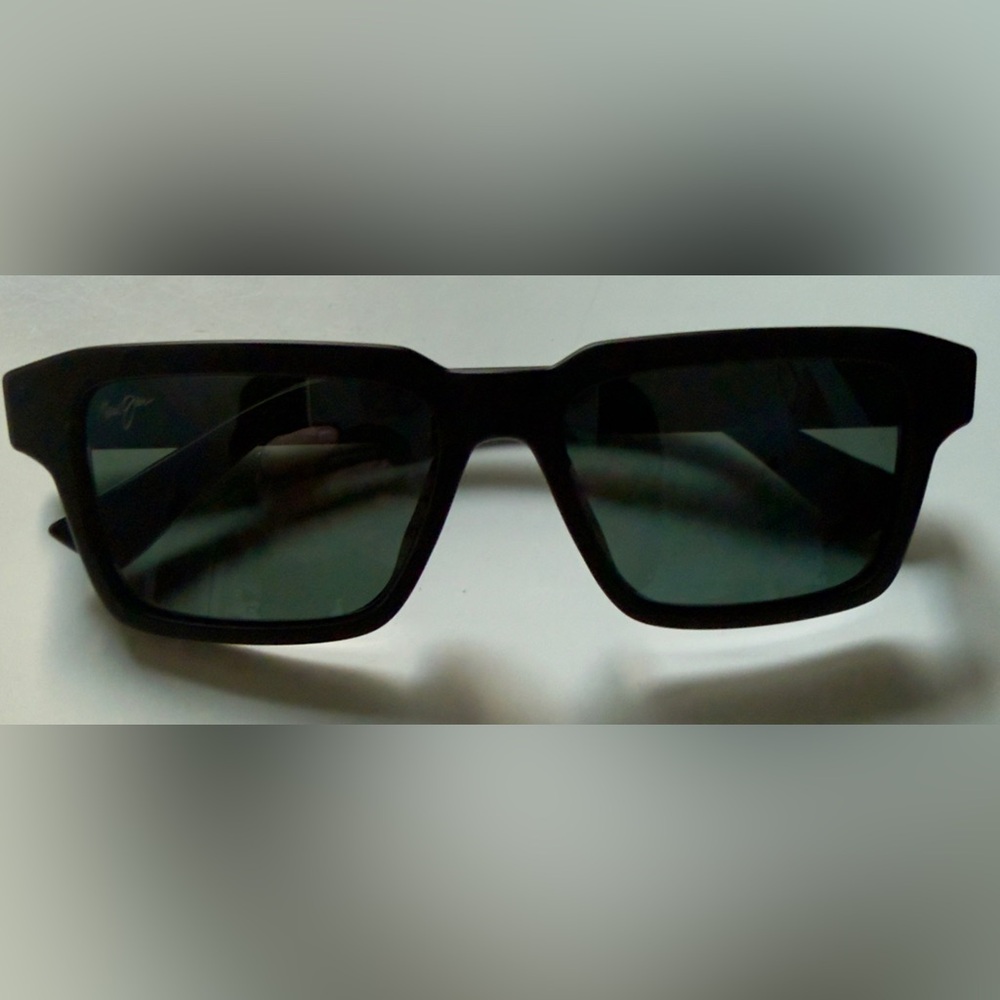 Maui Jim Black Square Sunglasses